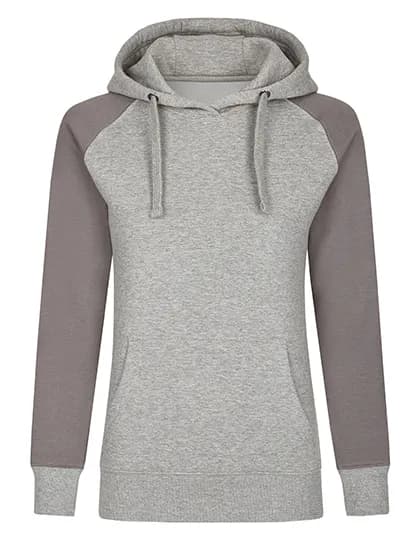 my mate - Ladies´ Hoody - Heather Grey/Grey Solid
