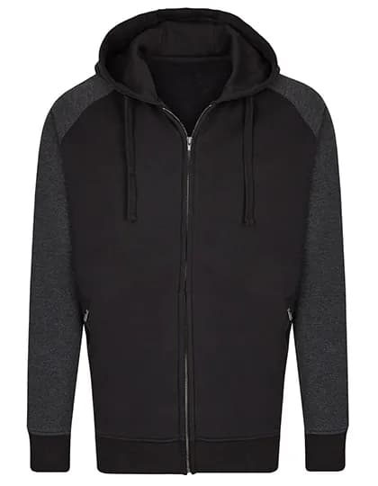 my mate - Men´s Zip Hoody - Black/Heather Black