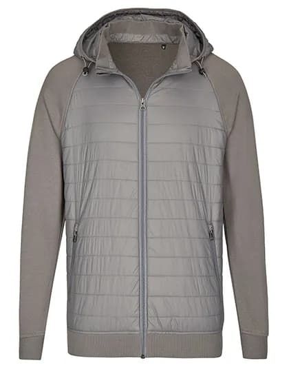 my mate - Unisex Hybrid Jacket - Grey Solid