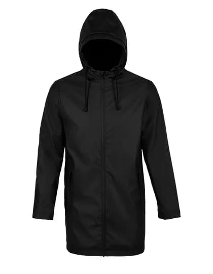 Men´s Wax Parka Antoine - Deep Black
