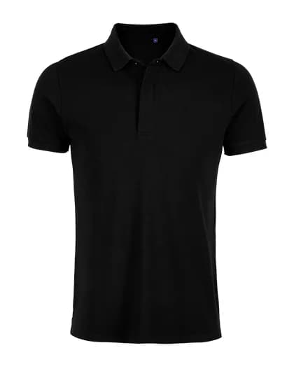Men´s Piqué Polo Shirt Owen - Deep Black