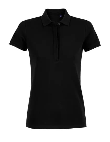 Women´s Piqué Polo Shirt Owen - Deep Black
