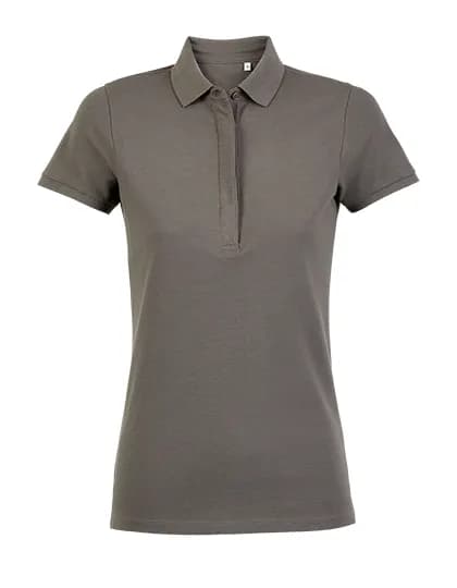 Women´s Piqué Polo Shirt Owen - Soft Gray