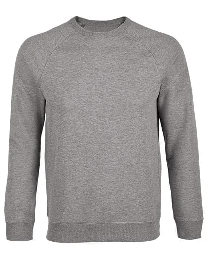 Men´s French Terry Sweatshirt Nelson - Gray Melange