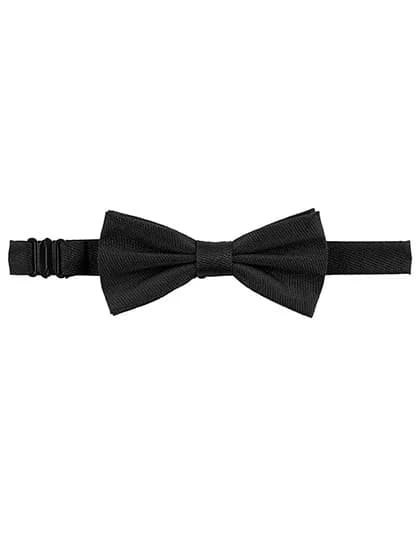 Pre-Tied Bow Tie Teddy - Deep Black