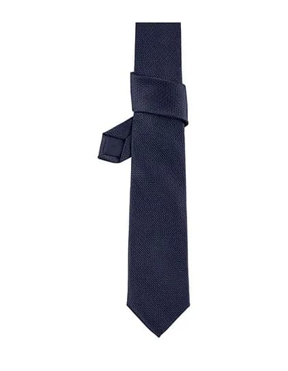 Plain Jacquard Tie Teodor - Night
