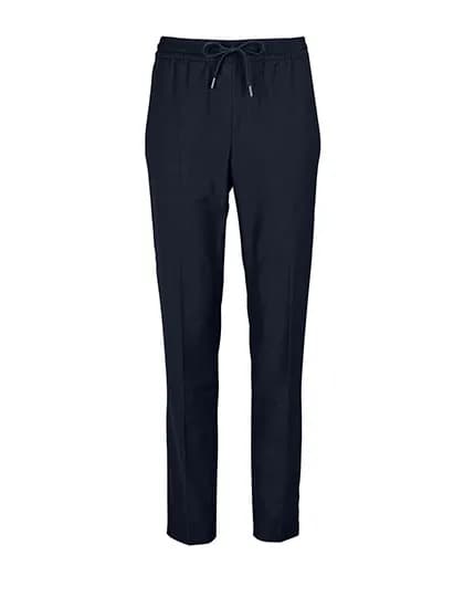 Women´s Elasticated Waist Suit Trousers Germain - Night