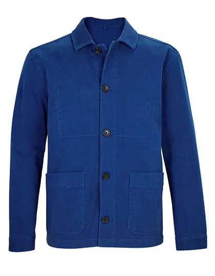 Unisex Work Jacket Mael - Deep Blue