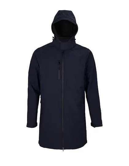Men´s Long Softshell Coat Achille - Night