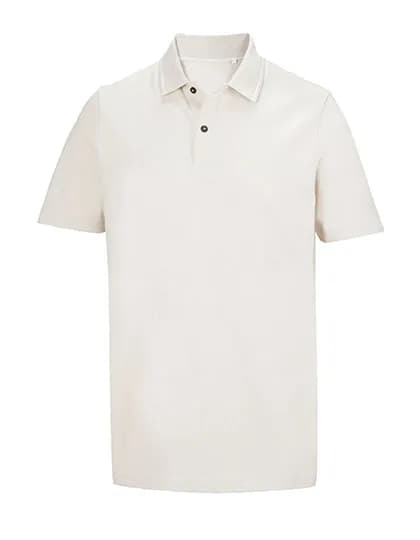 Unisex Piqué Polo Shirt Orel - Dusty Beige