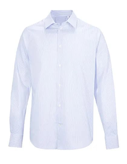 Women´s Easy Care Striped Shirt Baptiste - Blue Stripes