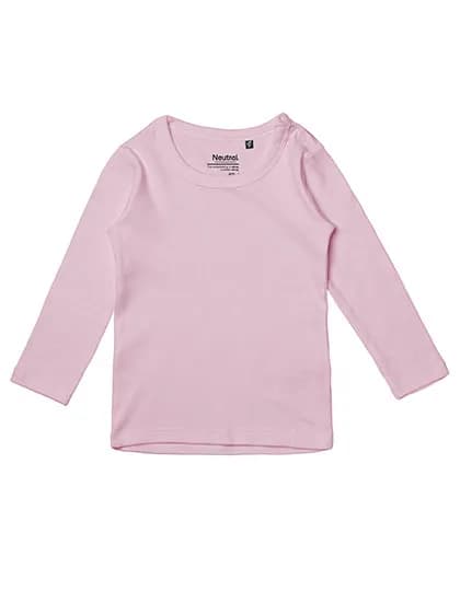 Babies Long Sleeve T-shirt - Light Pink