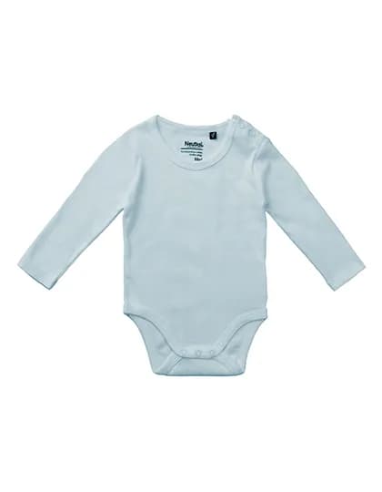 Babies Long Sleeve Bodystocking - Light Blue
