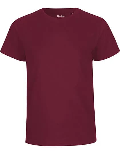 Kids´ Short Sleeve T-Shirt - Bordeaux