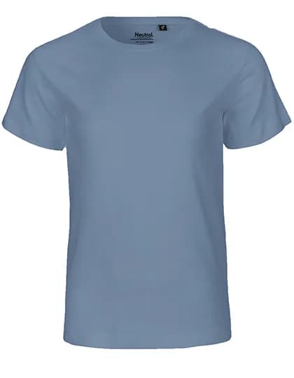Kids´ Short Sleeve T-Shirt - Dusty Indigo