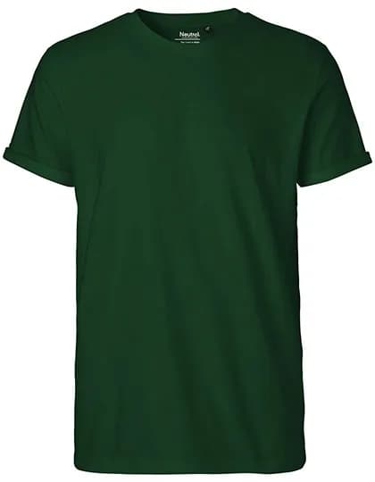 Men´s Roll Up Sleeve T-Shirt - Bottle Green