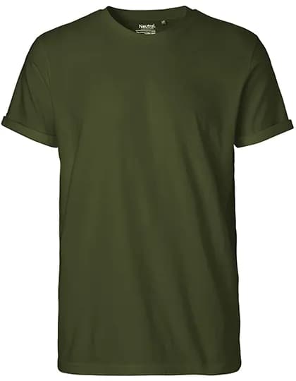 Men´s Roll Up Sleeve T-Shirt - Military
