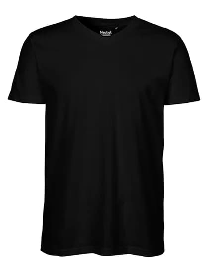 Men´s V-Neck T-Shirt - Black