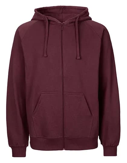 Men´s Zip Hoodie - Bordeaux