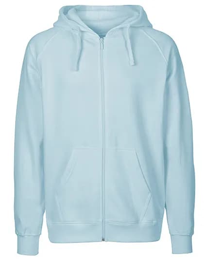 Men´s Zip Hoodie - Light Blue