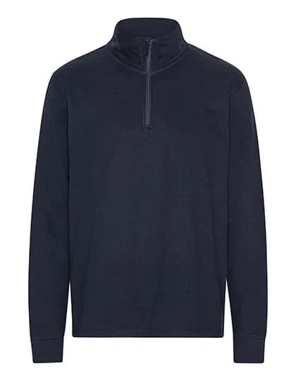 Unisex Quarter Zip Sweatshirt - Navy