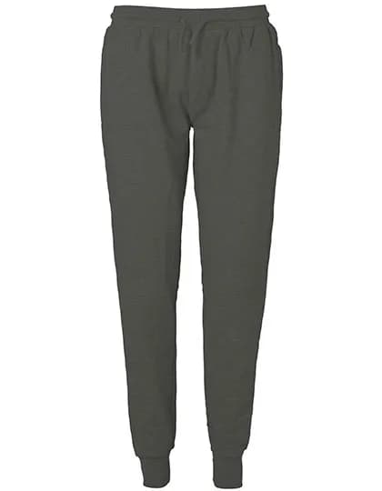 Sweatpants With Cuff And Zip Pocket - Charcoal