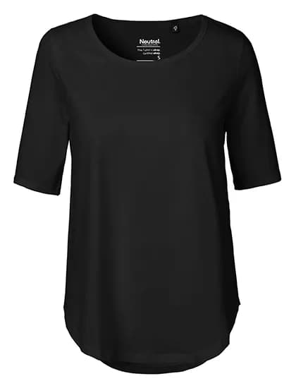 Ladies´ Half Sleeve T-Shirt - Black