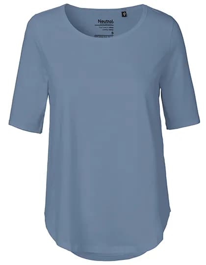 Ladies´ Half Sleeve T-Shirt - Dusty Indigo