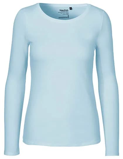 Ladies´ Long Sleeve T-Shirt - Light Blue