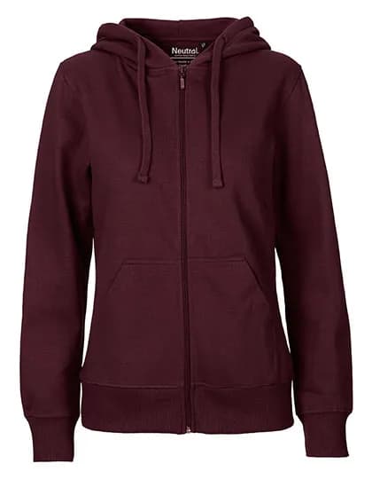 Ladies´ Zip Hoodie - Bordeaux