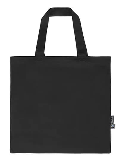 Twill Shopper Bag - Black