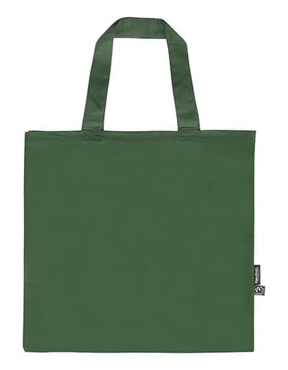 Twill Shopper Bag - Bottle Green