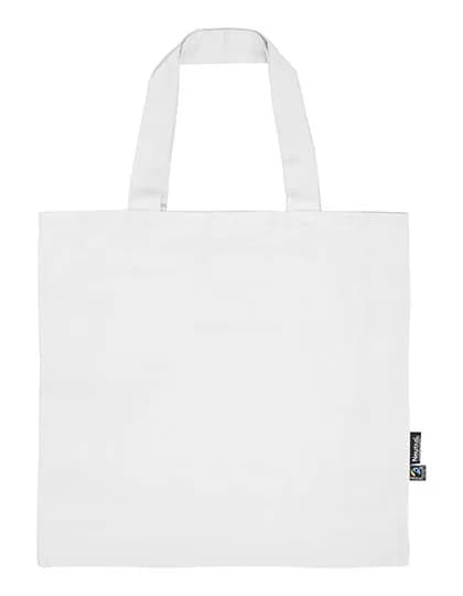 Twill Shopper Bag - White