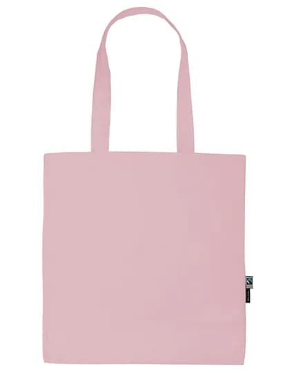Shopping Bag With Long Handles - Light Pink