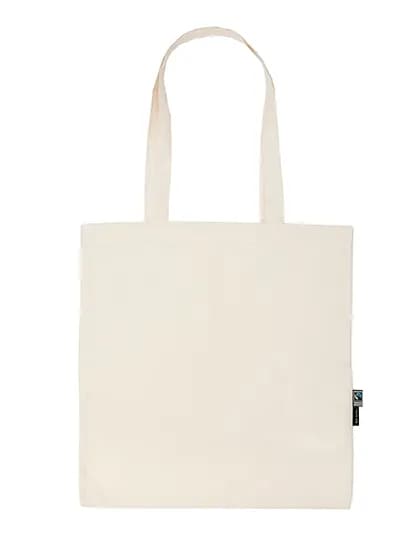 Shopping Bag With Long Handles - Nature
