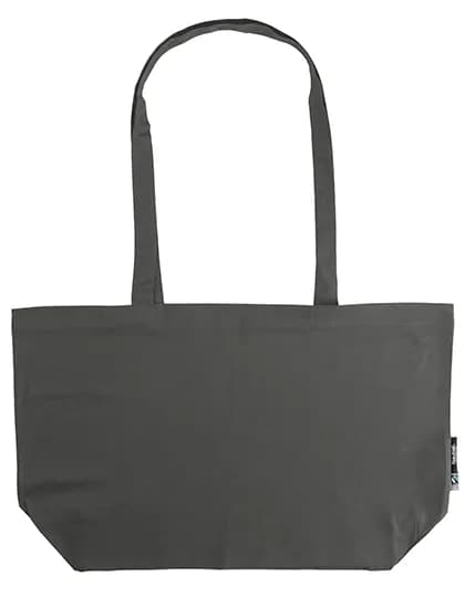 Shopping Bag With Gusset - Charcoal