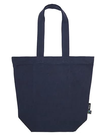 Panama Bag With Zipper - Navy
