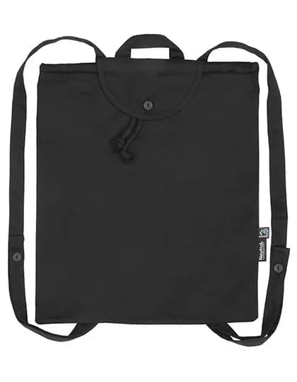 Twill Light Backpack - Black