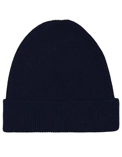 Beanie 1x1 Rib - Navy