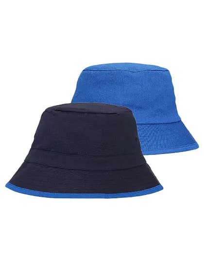 Reversible Bucket Hat - Navy/Royal