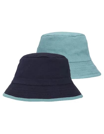 Reversible Bucket Hat - Navy/Teal