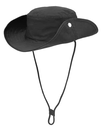 Safari Bucket Hat - Black