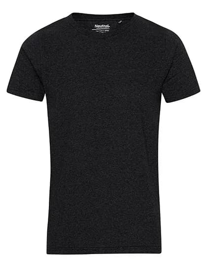 Recycled Cotton T-Shirt - Black Melange