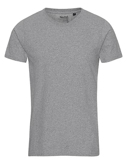Recycled Cotton T-Shirt - Grey Melange