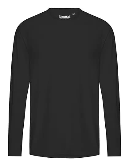 Recycled Performance Long Sleeve T-Shirt - Black