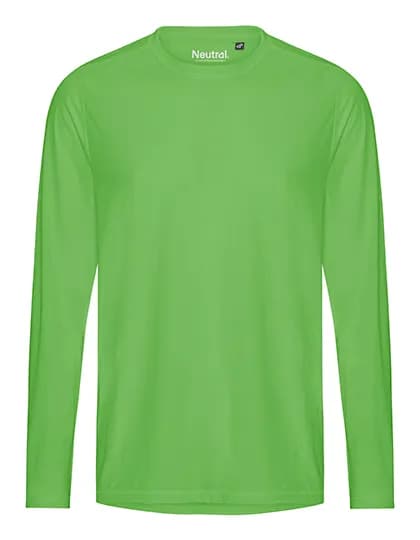 Recycled Performance Long Sleeve T-Shirt - Lime