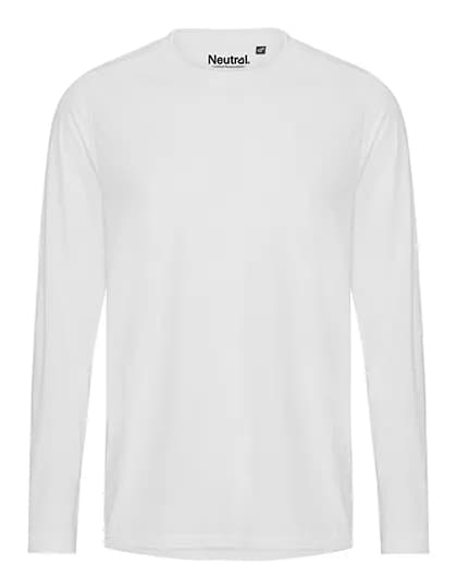 Recycled Performance Long Sleeve T-Shirt - White