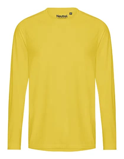 Recycled Performance Long Sleeve T-Shirt - Yellow
