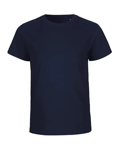 Tiger Cotton Kids T-Shirt - Navy
