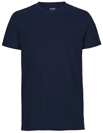Unisex Tiger Cotton T-Shirt - Navy